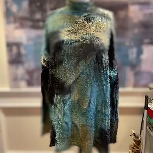 Vintage CREPE stretch dress